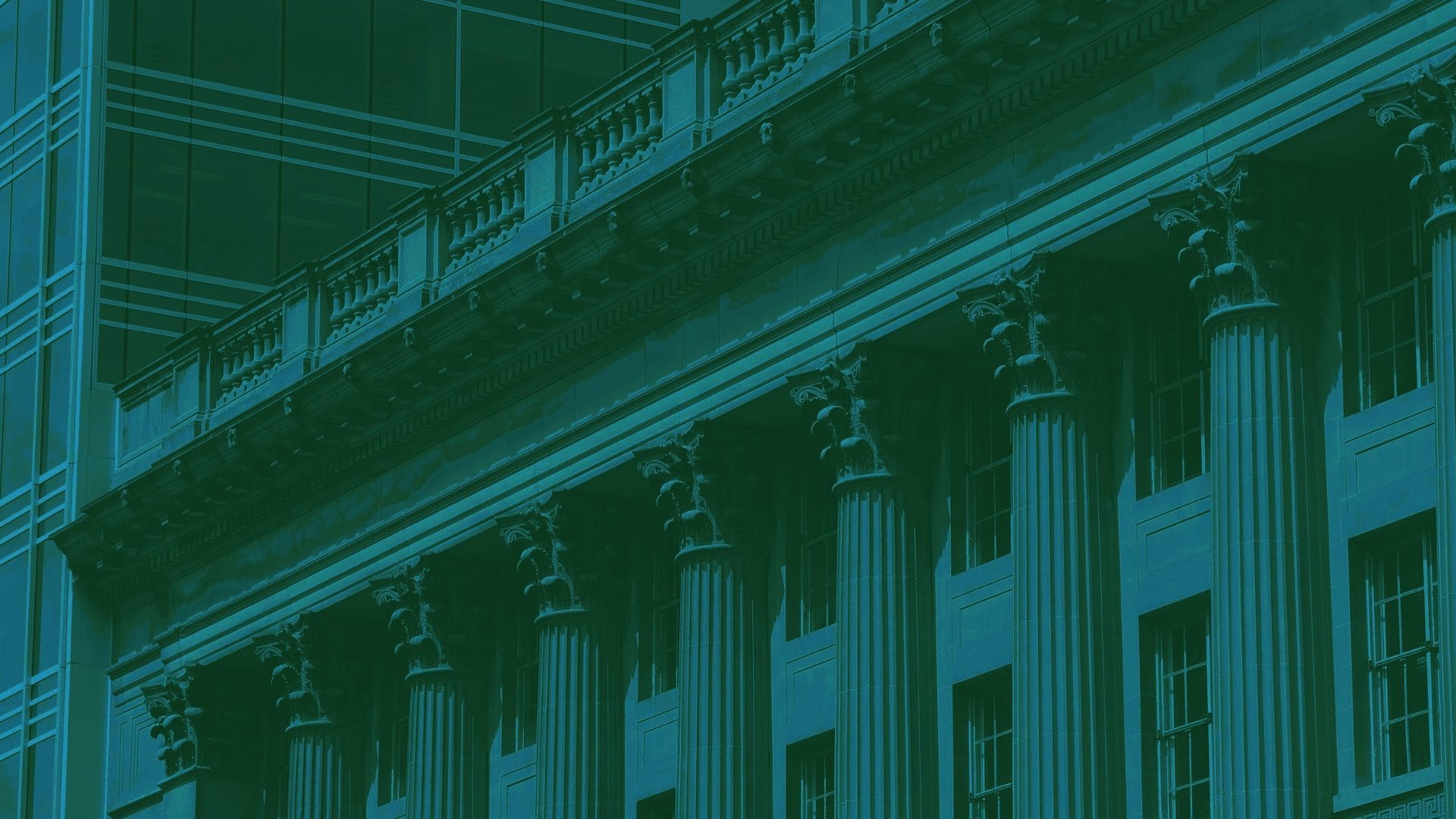 A grayed out photo of columns. 