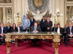 President Javier Milei signed the Decree of Necessity and Urgency containing reforms designed to liberalize the Argentine economy